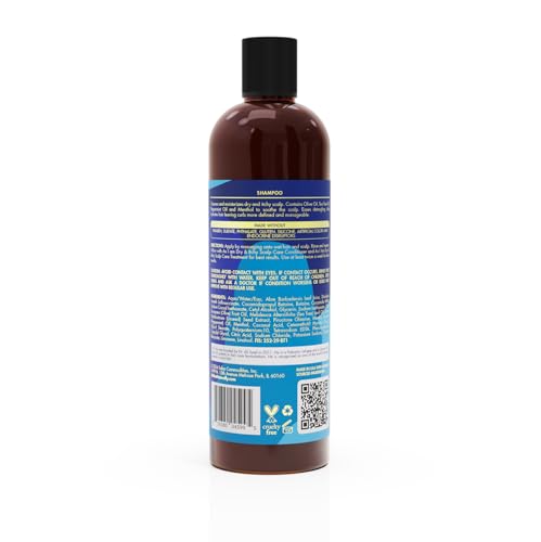As I Am Dry & Itchy Scalp Care Shampoo 12 oz - Moisturizing Olive, Tea Tree & Mint - Paraben-Free