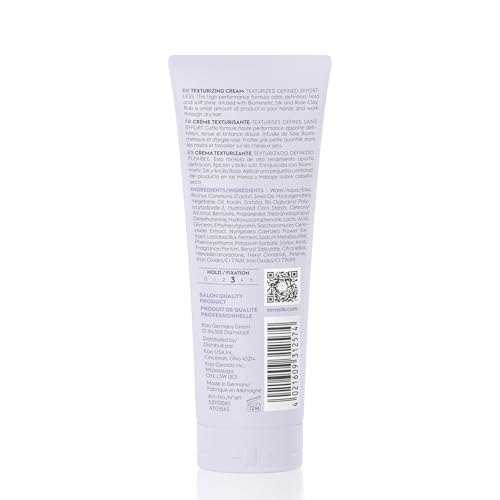Kerasilk Texturizing Cream for Definition & Flexible Hold, Vegan & Sulfate-Free, 75ml