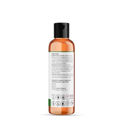 Pure Castor Oil for Hair, Lashes & Skin – 120ml