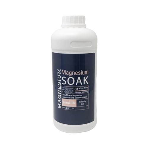 Pure Zechstein Magnesium Chloride Liquid Bath & Foot Soak - 32 oz