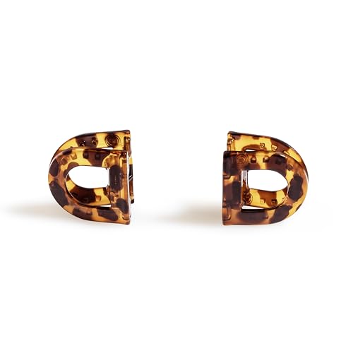 Dafni Klix Magnetic Hair Clips - Strong Hold No Pull Flat Comfort Brown 1 Pair