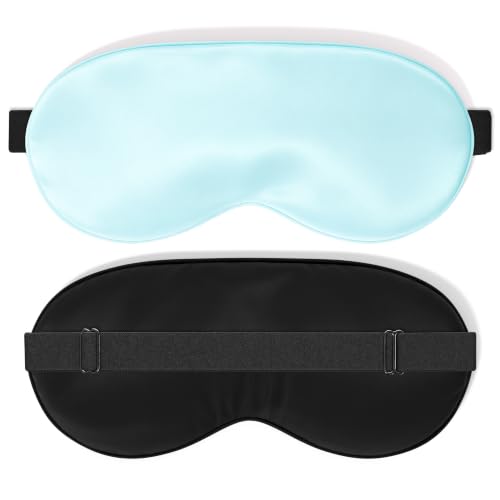 Cooling Eye Mask for Migraine Relief - 2 Pack Gel Ice Mask