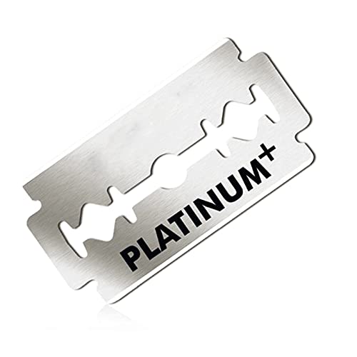20 Pcs Double Edge Safety Razor Blades Replacement Old Fashion Men¢¥s and Women's Safety Razor Stainless Steel Blades for Shaving