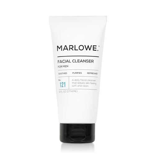 MARLOWE. Men's Body Wash & Face Cleanser Bundle ? Refreshing Wash with Natural Extracts + Purifying Daily Cleanser