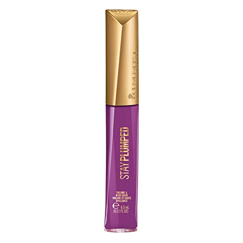 Rimmel Stay Plumped Lip Gloss, 840 Showstopper, Pack of 1 (Pack of 2)