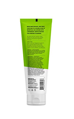 Acure Curiously Clarifying Conditioner & Argan Gently Cleanses, Removes Buildup, Boost Shine & Replenishes Moisture Lemongrass 8 Fl Oz