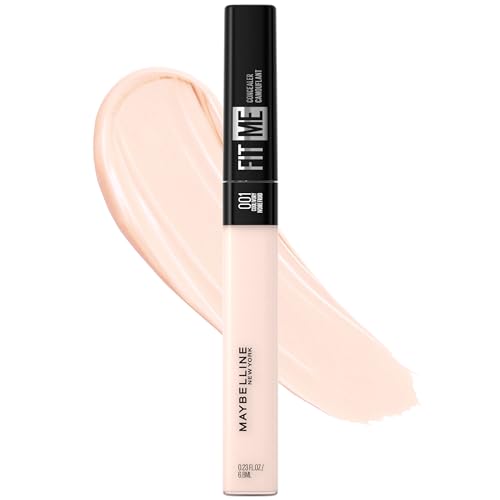 Maybelline New York Fit Me Liquid Concealer Makeup, Natural Coverage, Lightweight, Conceals, Covers Oil-Free, Caramel, 1 Count (Packaging May Vary)