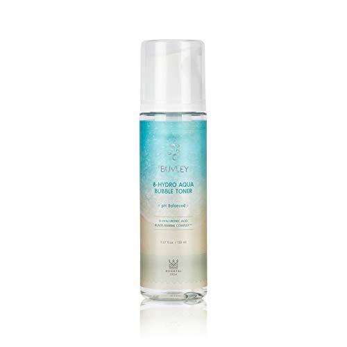 [BUVLEY] 8-Hydro Aqua Bubble Innovative Facial Toner, Deep Hydrating, Moisturizing, Anti Aging - Cruelty Free, Made in Korea Pack of (1)
