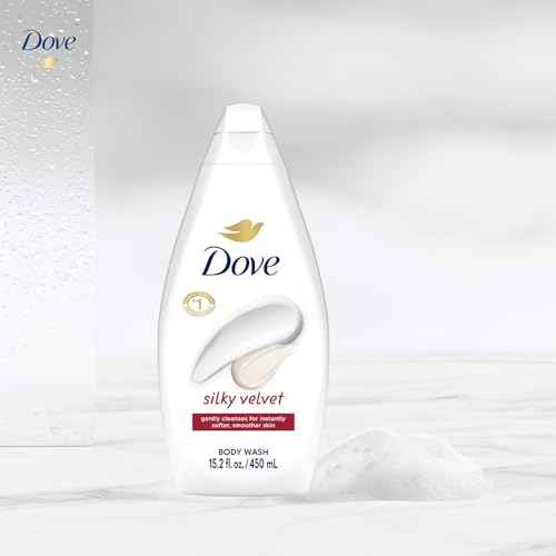 Dove Body Wash, Silky Velvet 2-Pack ? Luxurious Moisturizing Cleanser for Smooth, Soft Skin, 15.22 Oz Ea