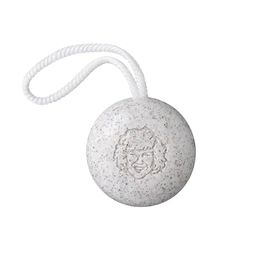 MARLOWE. No. 069 Soap On A Rope Body Exfoliator Scrub Soap Bar 4.85 Oz with Pumice, Apricot Seed Powder, Shea Butter & Olive Oil, Formula with No Parabens & Sulfates, Santal Scent (Pack of 2)