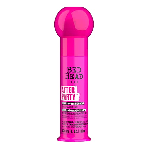 TIGI Bed Head After Party Smoothing Cream for Shiny Hair Travel Size 1.69 fl oz