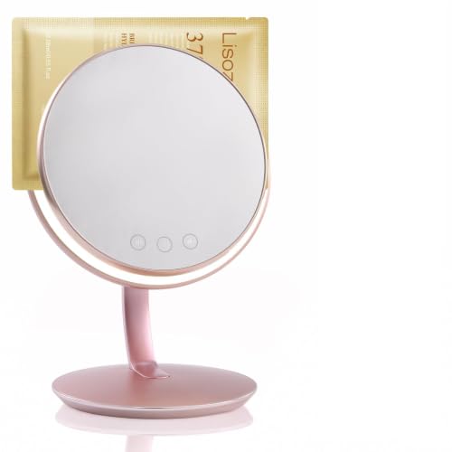 FRANO 7.6" Touch Makeup Mirror with Light & Cooling Function