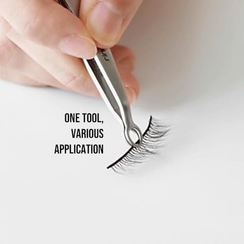 Ring Tweezer - Stainless Steel Eyebrow & Facial Hair Removal