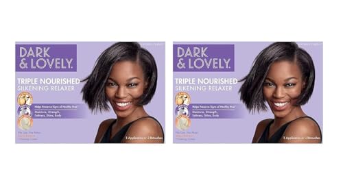 SoftSheen-Carson Dark and Lovely Healthy Gloss 5 No-Lye Relaxer, 2 Count