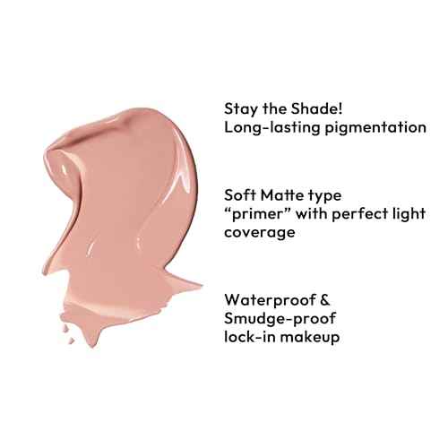 JAVIN DE SEOUL Wink Eye Primer | Long-Lasting Crease-Free Eye Makeup, Smooths & Preps Eyelid Base, Vibrant Colors, All-Day Wear - 5.5g (05 Pale Rose)