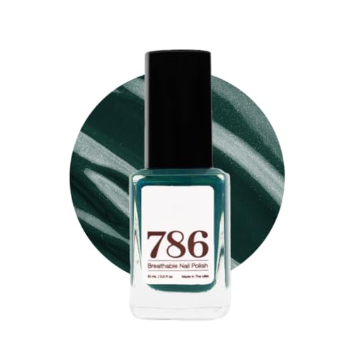 786 Cosmetics Breathable Nail Polish - Vegan Nail Polish, Cruelty-Free, Healthy, Halal Nail Polish, Fast-Drying Nail Polish (Karachi)