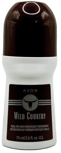 Avon Roll-On Deodorant - Wild Country 2.6 oz. (Pack of 6)