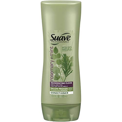 Suave Professionals Conditioner, Rosemary Mint for All Hair Types, 12.6 Fl Oz (Pack of 6)