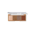 SHEGLAM Essential Eyeshadow Palette Square Eyeshadow Quad Matte, Shimmer, Metallic, Long Wearing-Veil