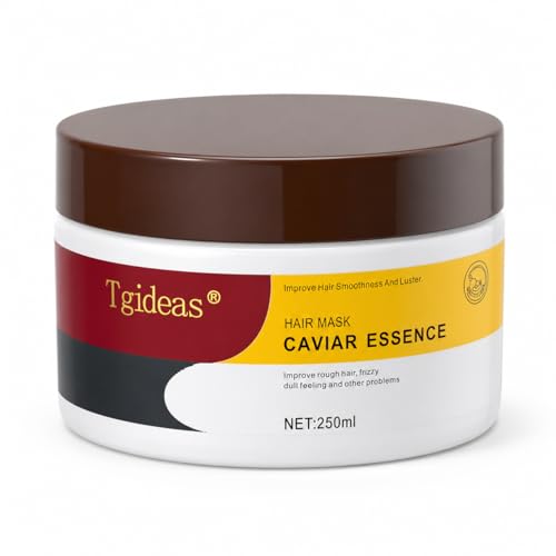 Tgideas Hydrating Collagen Hair Mask - Deep Repair for All Hair Types 8.45 Oz