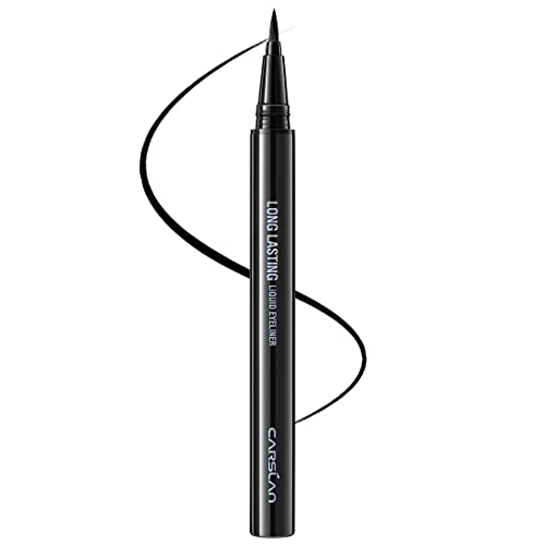 CARSLAN Black Liquid Eyeliner Pen - 12H Waterproof