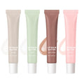 4 Colors Butter Lip Balm Lip Tint Nourishing Lip Gloss, High Shine Nude Color Hydrating Lip Care with Natural Ingredients (4 Flavors, 0.5oz)