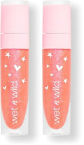 wet n wild Pampered Lip Gloss - Rose Scent & Vitamin E (2-Pack)