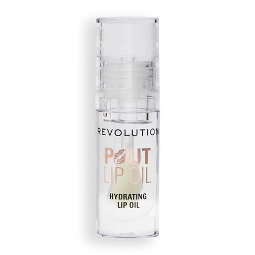 Revolution Pout Lip Oil - High Shine Nourishing Tinted Lip Oil