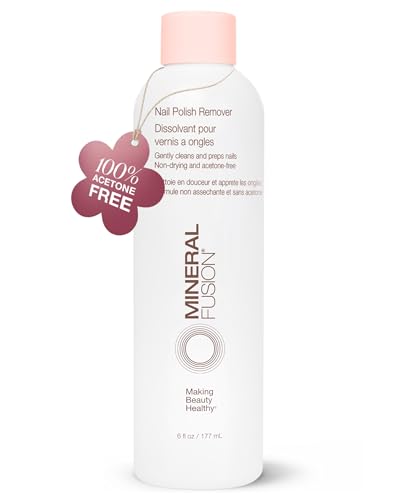Mineral Fusion Acetone-Free Nail Polish Remover 6 fl oz - Gentle, Non-Toxic