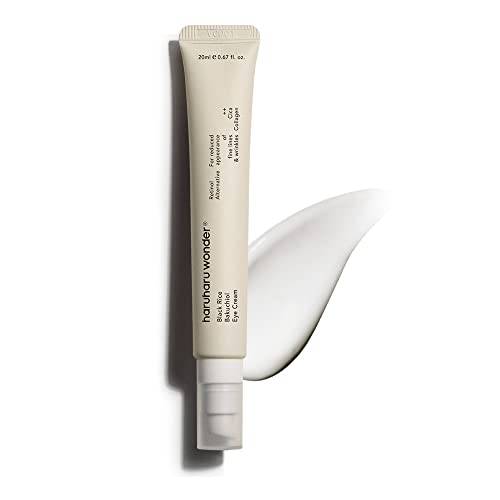 Haruharu Wonder Black Rice Bakuchiol Eye Cream 0.67 fl.oz / 20ml | Anti-Aging, Wrinkle Care, Natural Retinol Alternative | Cruelty Free, EWG-Green