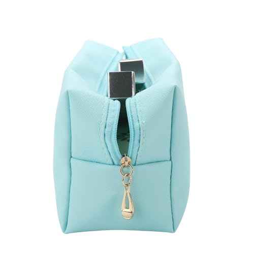 Bridesmaid Proposal Gifts Letter Cosmetic makeup bag bulk for Wedding Party Favors Bachelorette party decorations Toiletry Organizer Bag Makeup Case Gift (6, sage green)