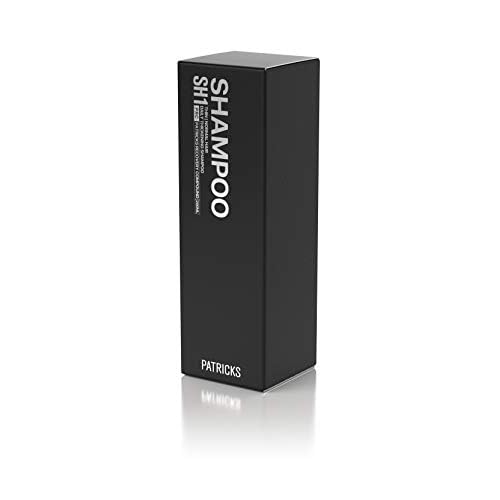 PATRICKS | SH1 Thickening Shampoo for Hair Loss in Men | DHT Blocker | Includes Protein & Other Powerful Ingredients to Support Hair Growth & Care | For Mild to Moderate Hair Loss | 200mL