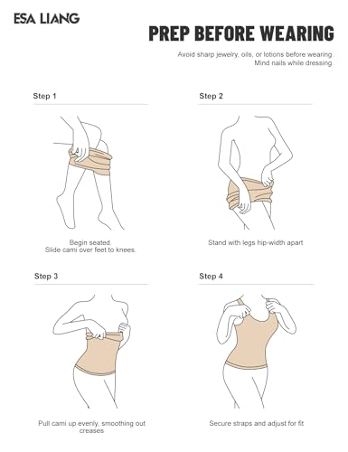 Esa Liang Shapewear Tummy Control Tank Top for Women