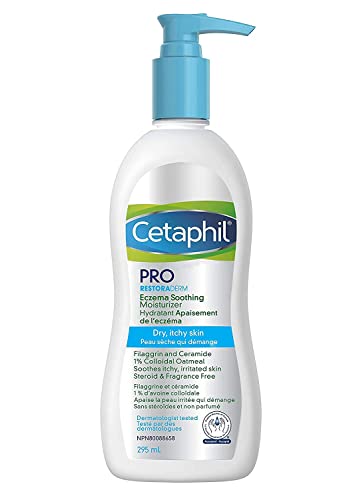 Cetaphil RestoraDerm Replenishing Moisturizer for Dry, Itchy Skin 10oz (295ml)