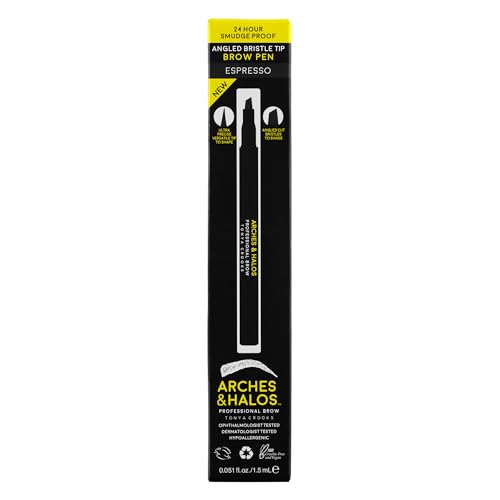 Arches & Halos Waterproof Brow Pen - Angled Bristle, Smudge Proof