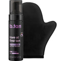 B.TAN Violet Self Tanner Kit - Dark Mousse with Mitt