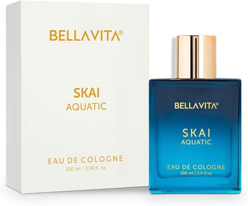 Bellavita Luxury SKAI Aquatic Unisex Cologne 100ml