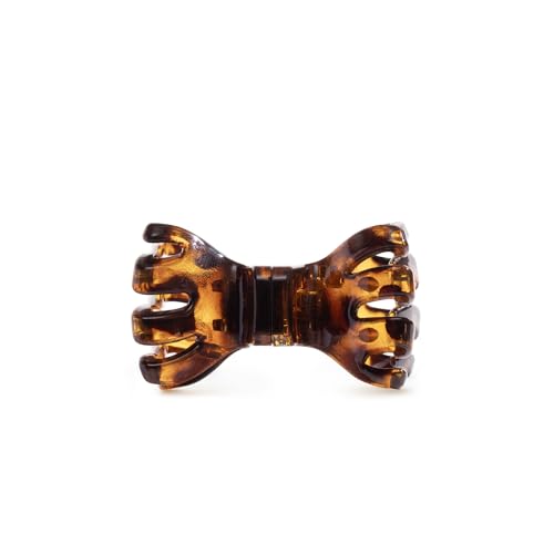 DAFNI KLIX Magnetic Hair Clips Amber - Strong Hold, No Pull, Flat Comfort, Minimalist Design, 1 Pair