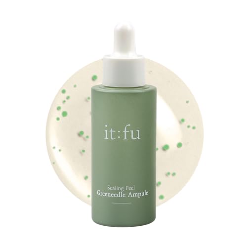 Scaling Peel Greeneedle Ampoule | K-Beauty, Spicule Ampoule, Pore & Dark Spot Care, Removes Skin Pigmentation & Exfoliates Dark Skin Spot, Contains Madecassoside 1.01 fl. oz