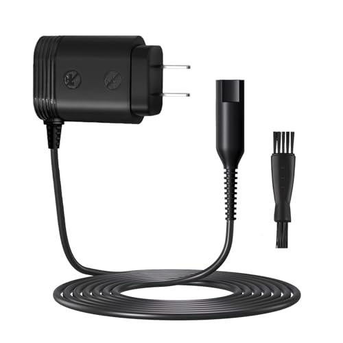Charger Replacement for Braun Series 7 9 3 5 1 XT5 Electric Razor 3040s 340s 9385cc 370 720 760cc 790cc 720s-4 7865cc 9090cc 9330s 5018s 7020s 9095cc 3350cc-4 390cc Shaver 12V Power Supply Adapter