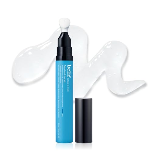 belif Aqua Bomb Cooling Eye Gel - Hydration & Puffiness Relief, 0.5 oz