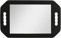Handheld Hairdressing Mirror with Dual Handles - Lightweight Foam Back View