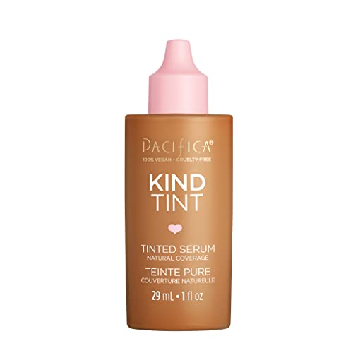 Vegan Tinted Moisturizer Serum with Hyaluronic Acid & Collagen - Shade 06 - 1 fl oz