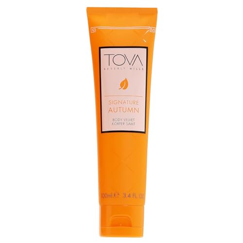 Tova Signature Autumn Body Velvet Lotion ? Nourishing Botanical Body Cream for Women ? Floral Amber Scent ? USA-Made & Cruelty-Free ? 3.4 fl oz