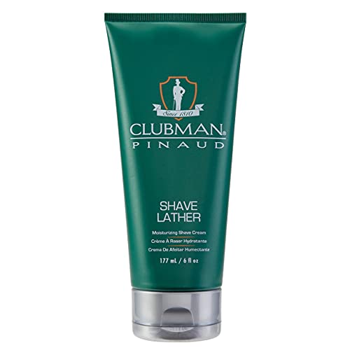 Clubman Pinaud Shaving Cream for Men ? Rich, Creamy Lather for Smooth Shave, Men¡¯s Shaving Cream, 6 fl oz