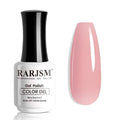 RARJSM Sheer Rose Pink Jelly Gel Nail Polish - 15ml UV/LED Soak Off