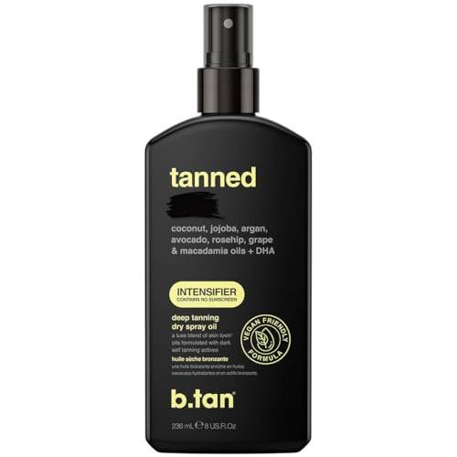 B.Tan Tanning Oil | Dark Tan Accelerator with Coconut & Argan