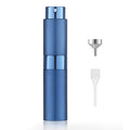 LISAPACK 8ML Refillable Perfume Spray Bottle - Portable Travel Atomizer (Blue)