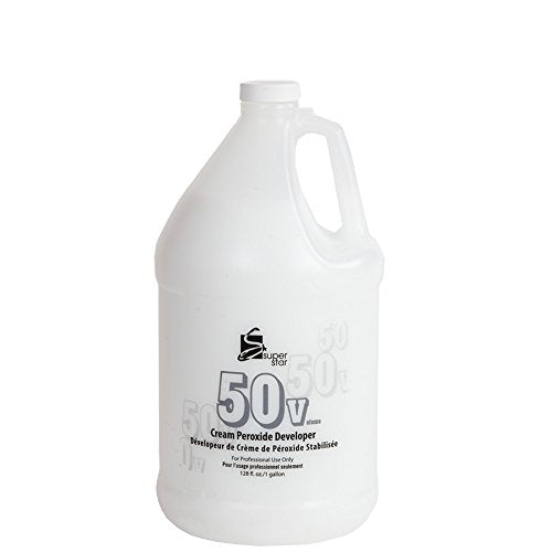 Super Star 50 Volume Creme Developer, 128 oz