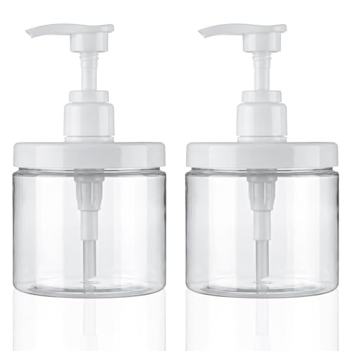 500ml Pump Bottle Dispenser | Refillable Bathroom Container